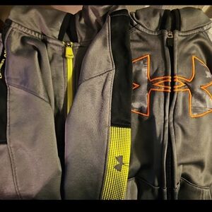 Two Under Armour Charcoal Jacket For Boy's